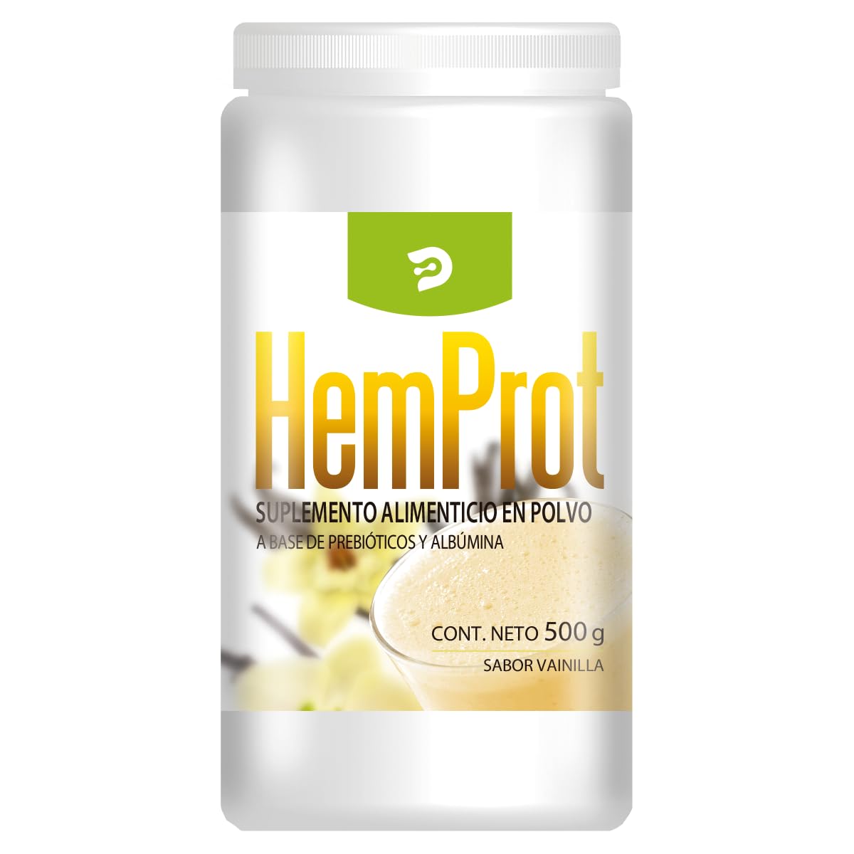 Hemprot Vainilla 500g Desacaf