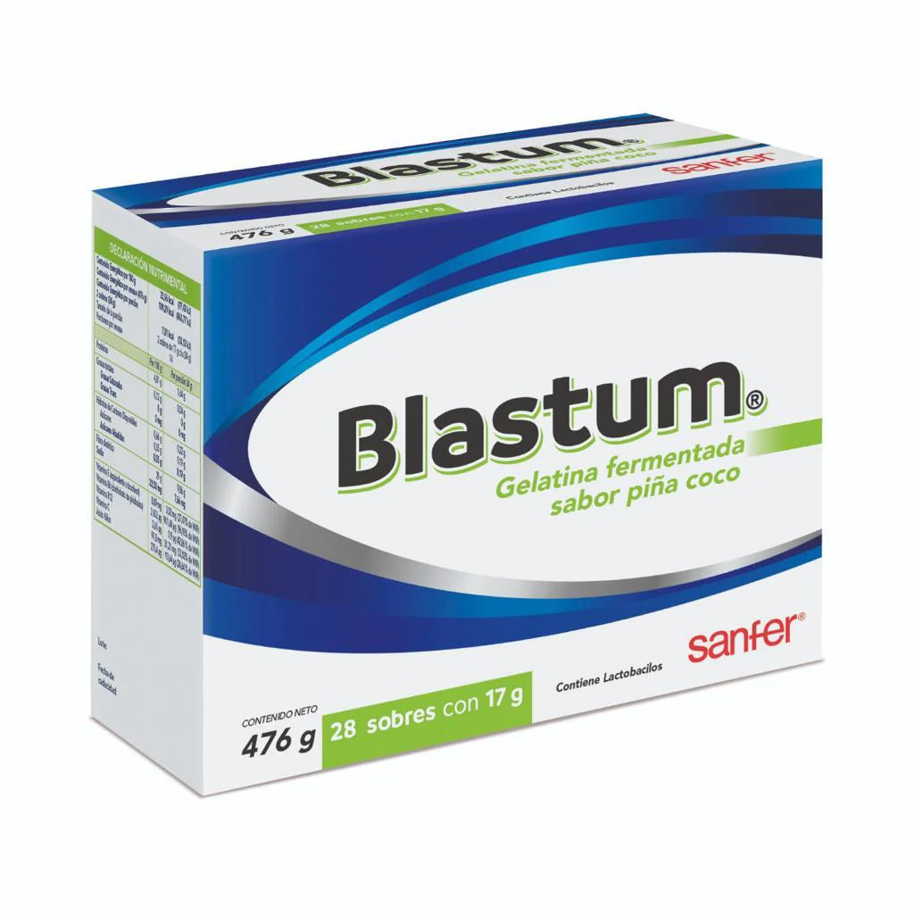 Blastum gelatina simbiotica 28 sobres gel