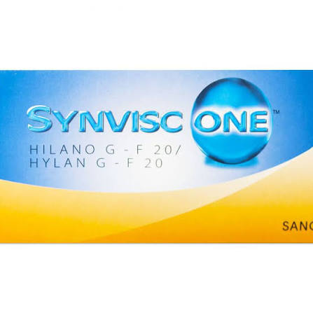 Synvisc solución inyectable 8 mg, 1 jeringa prellenada 2 ml