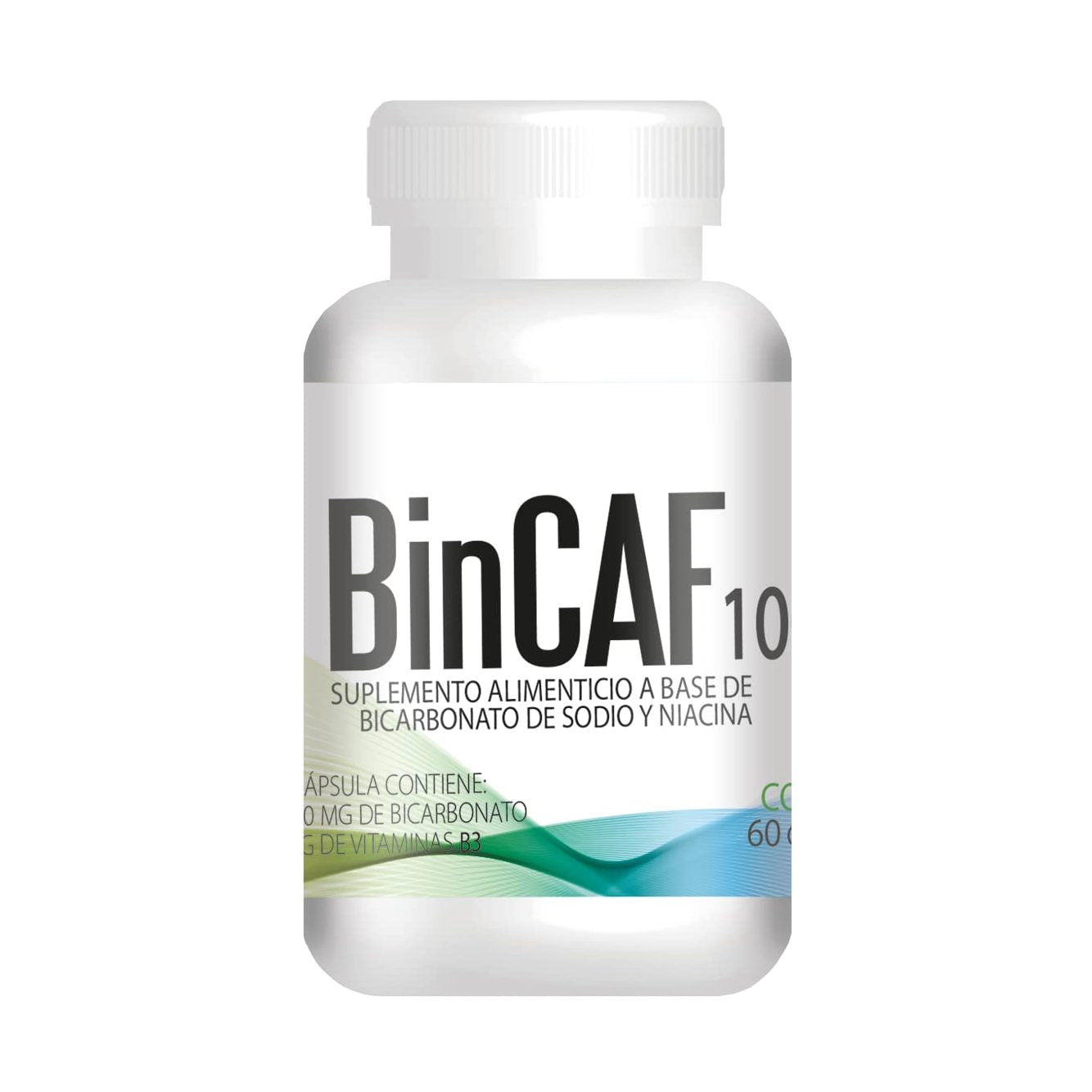 Bincaf 1000 mg 5 mg Vitamina B3 Frasco C/60 Capsulas.