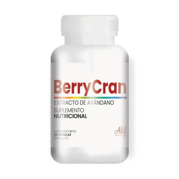 Berry Cran Alif Capsulas Con extracto natural de arandano.