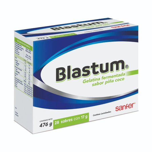 Blastum Gel Simbiótica 17gr. Caja con 28 sobres