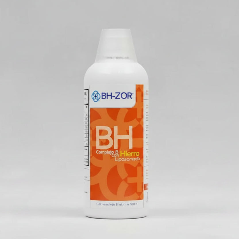Bh-Zor Hierro Liposomado Con Complejo B 500ml