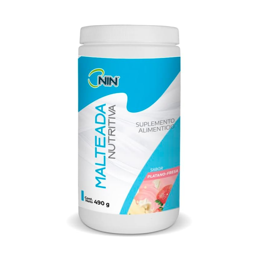 Malteada Nutritiva NIN 490 gr. Plátano Fresa