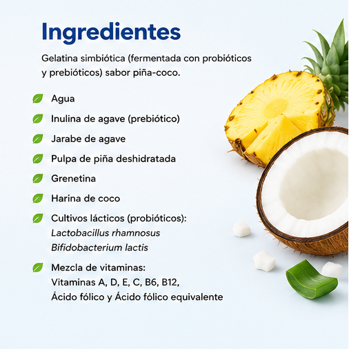 Blastum Gel Simbiótica 17gr. Caja con 28 sobres