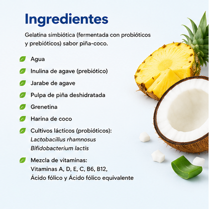 Blastum Gel Simbiótica 17gr. Caja con 28 sobres
