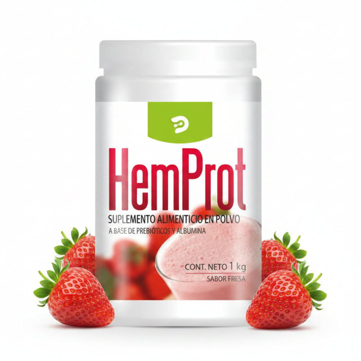 Hemprot Sabor Fresa 1 kg. Desacaf biotec