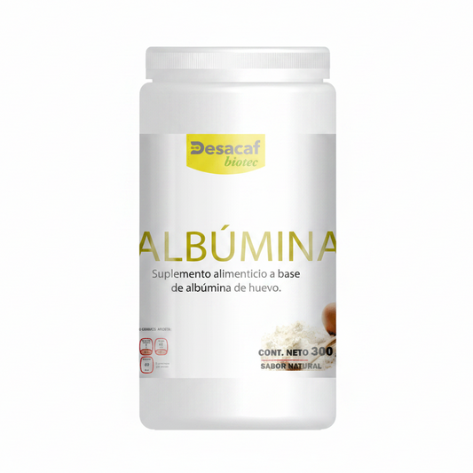 Suplemento Albúmina De Huevo 300 gr. Desacaf biotec