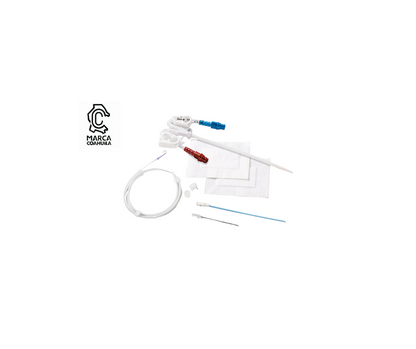 Catéter Mahurkar para hemodiálisis 12frx20cm medCOMP recto