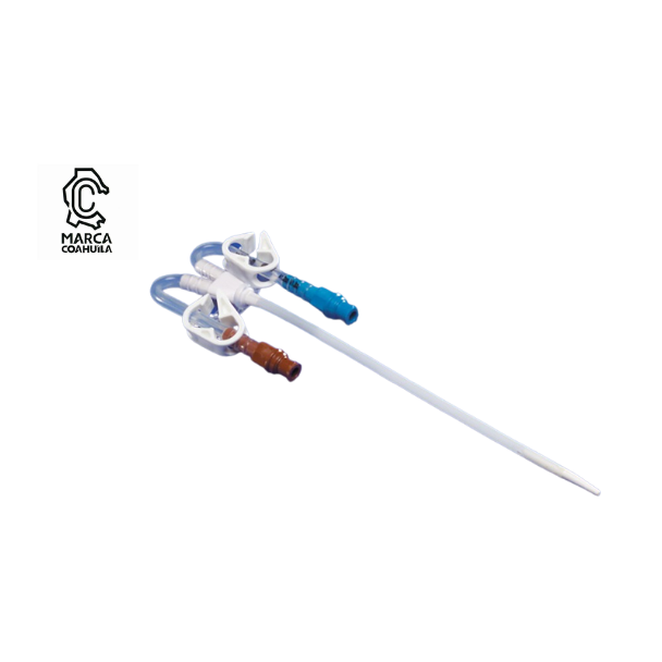 Catéter Mahurkar para hemodiálisis 12frx20cm medCOMP recto