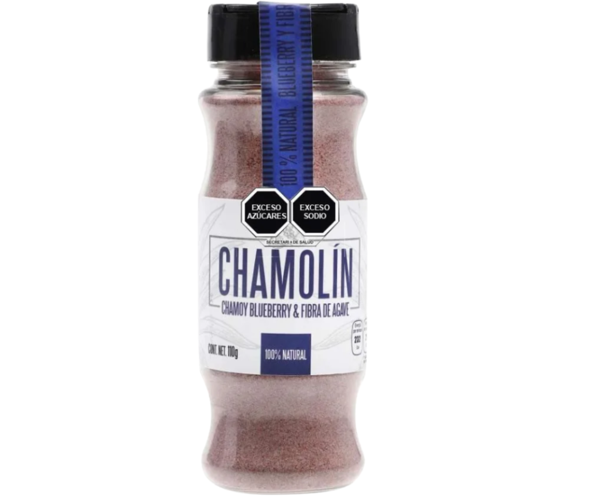 Chamolin chamoy,Blueberry y Fibra de Agave