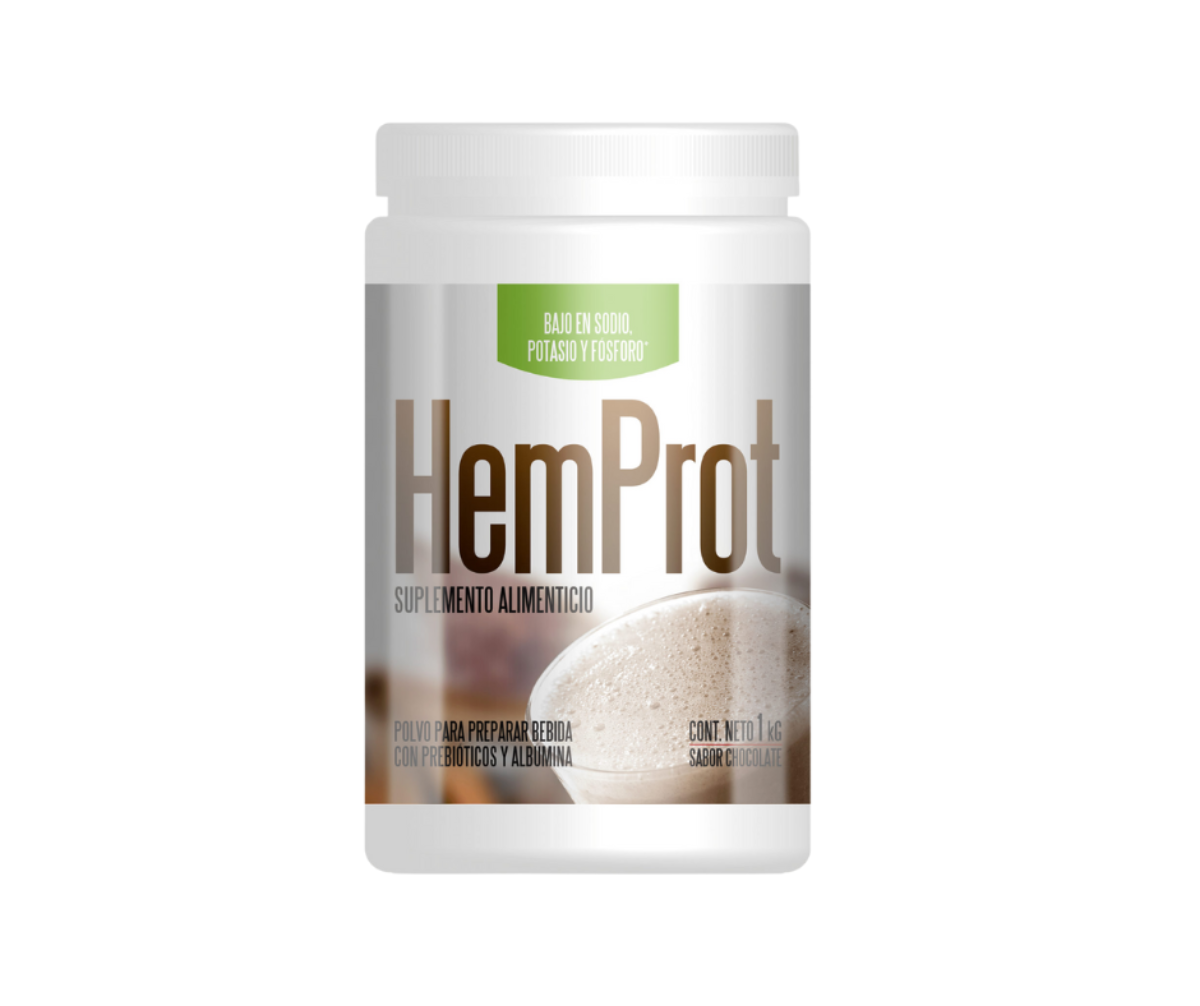 Hemprot Polvo 1kg Sabor Chocolate. Desacaf biotec